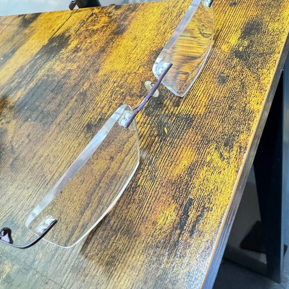 Odysey Eyeglasses Frames Rimless 6021 49-17-138 H12109 - Picture 7 of 8